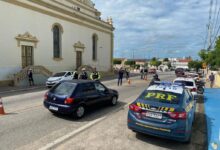 Photo of SITTRANS em parceria com a Policia Rodoviária Federal e BPTRAN realizou a campanha Maio  Amarelo em Itaporanga