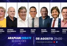 Photo of TV Arapuan realiza nesta segunda-feira 2º debate entre candidatos a governador da PB
