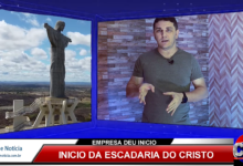 Photo of ASSITA BOA NOTICIA: Empresa começa a  construção da escadaria do Cristo Rei  em Itaporanga