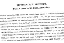 Photo of Urgente: em representação ao TSE, PL diz que Bolsonaro teve 51% dos votos no 2º turno