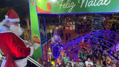Photo of ASSISTA: Natal Mágico Evento promovido pela Prefeitura de Itaporanga recebeu o  Papai Noel nesta terça feira