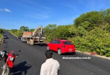 Photo of Colisão entre moto e carro deixa homem morto em rodovia entre Boa Ventura e Diamante