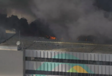 Photo of Incêndio atinge galpão no terminal de cargas do aeroporto Galeão, no Rio