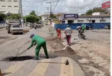 Photo of Prefeitura de Itaporanga mantém calendário de trabalho de limpeza urbana, coleta e desobstrução de galerias