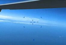Photo of EUA divulgam vídeo de incidente com drone no Mar Negro com cassa russo