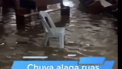 Photo of Chuva alaga ruas e invade igreja em Coremas