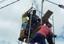 Photo of Eletricista sofre descarga elétrica em poste público no Vale do Piancó