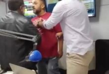 Photo of Vídeo: Homem invade estúdio de rádio e agride jornalistas ao vivo