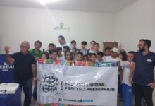 Photo of ASSISTA: Prefeitura municipal de Itaporanga,  promove palestra sobre Educação Ambiental e Plantio de mudas  para alunos das escolas municipais, estaduais e particulares da região