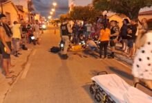 Photo of Acidente de moto no centro de Piancó deixa um homem bastante ferido