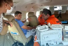 Photo of Paciente de 77 anos que sofreu infarto em Itaporanga é transferido por avião para o hospital metropolitano em João Pessoa
