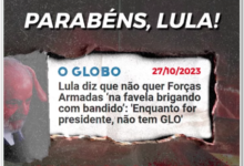 Photo of “O crime organizado agradece”, diz Bolsonaro após Lula descartar intervenção no Rio