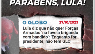 Photo of “O crime organizado agradece”, diz Bolsonaro após Lula descartar intervenção no Rio