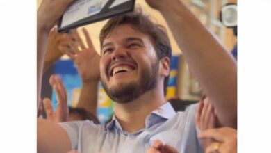 Photo of “Certeza que fiz a escolha certa”, diz Bruno Cunha Lima durante evento de filiação ao União Brasil, em Campina Grande