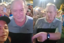 Photo of Ciro Gomes dá tapa no rosto de homem após ser chamado de ‘bandido’