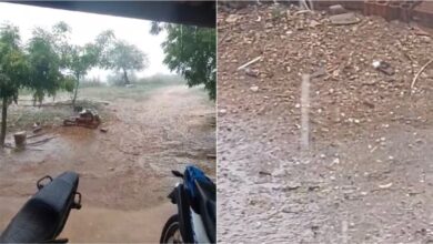 Photo of Município de Igaracy tem chuva de granizo nesse sábado e moradores se surpreendem