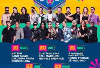 Photo of São João 2024 de Patos terá shows de Leonardo, Nattan, Calcinha Preta, Gusttavo Lima, Bell Marques e outros artistas; veja programação