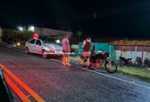 Photo of Colisão entre carro e moto deixa três feridos em Ibiara