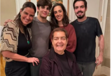 Photo of Faustão aparece pela primeira após cirurgia de transplante de rim em festa de família