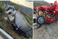 Photo of Cinco pessoas ficam feridas em acidente entre caminhão e carros na Serra do Teixeira