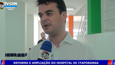 Photo of ASSISTA: Secretário de saúde da Paraiba Ary Reis assegura data de entrega da reforma e ampliação do HDI de Itaporanga