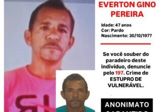 Photo of Polícia Civil procura homem suspeito de estupro de vulnerável, em Coremas