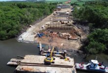 Photo of Ponte do futuro: João Azevêdo compartilha imagens do andamento das obras