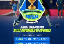 Photo of Prefeitura de Itaporanga realiza primeiro torneio de futsal com premiação em dinheiro