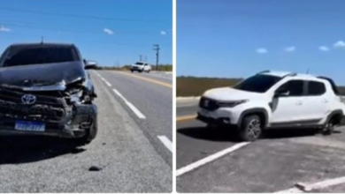 Photo of Padre de São José de Caiana e motorista cearense escapam ilesos após acidente no Vale do Piancó