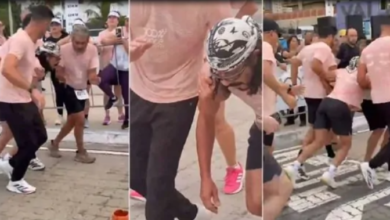 Photo of [VÍDEO] Bell Marques passa mal durante corrida em Fortaleza e é carregado; veja