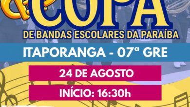 Photo of Com o apoio da prefeitura Itaporanga realiza a V Etapa da Copa de Bandas Escolares da Paraíba