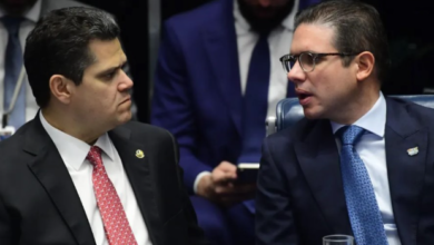 Photo of Alcolumbre e Hugo Motta ensaiam resposta conjunta à oposição, que ocupa plenários