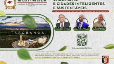 Photo of TCE-PB promove curso sobre urbanismo e cidades inteligentes e sustentáveis em Itaporanga