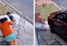 Photo of Carro invade calçada e quase atropela família em Igaracy