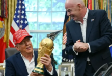 Photo of Trump estará no estádio para assistir Espanha x Argentina e vai entregar taça