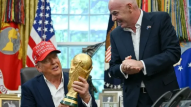 Photo of Trump estará no estádio para assistir Espanha x Argentina e vai entregar taça