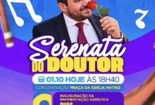 Photo of Itaporanga transforma inauguração de pavimentação em serenata para moradores